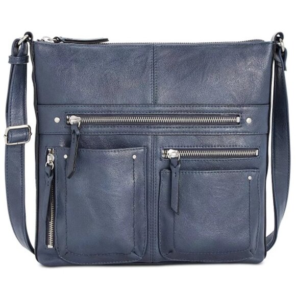 INC International Concepts Handbags - INC Multi Compartments Riverton Messenger Crossbody Handbag